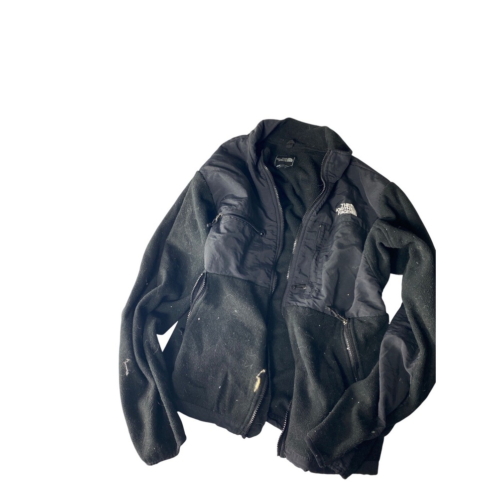 The North Face Denali Fleece‎ Jacket Black Full Zip Men's L/L